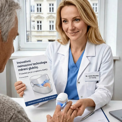 GlucoZen™ – Codzienne dobre samopoczucie dzięki monitorowaniu 3 w 1 i bez bólu