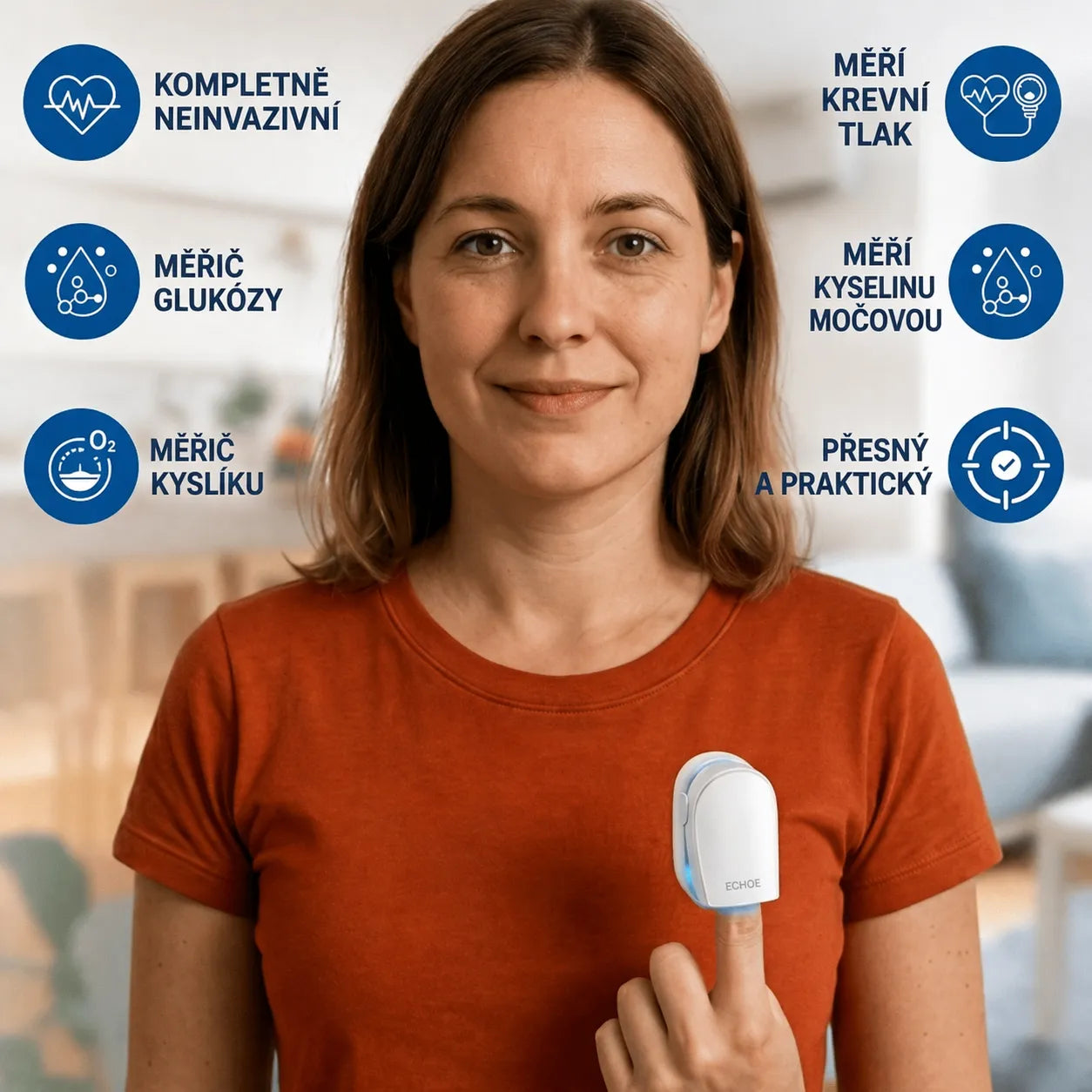 GlucoZen™ – Codzienne dobre samopoczucie dzięki monitorowaniu 3 w 1 i bez bólu